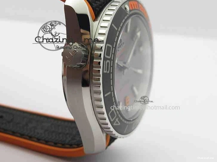 0411 UrbanStyle Planet Ocean 2016 43.5mm SS OM 1:1 Best Edition Gray Dial On Black Nylon Strap A 8168